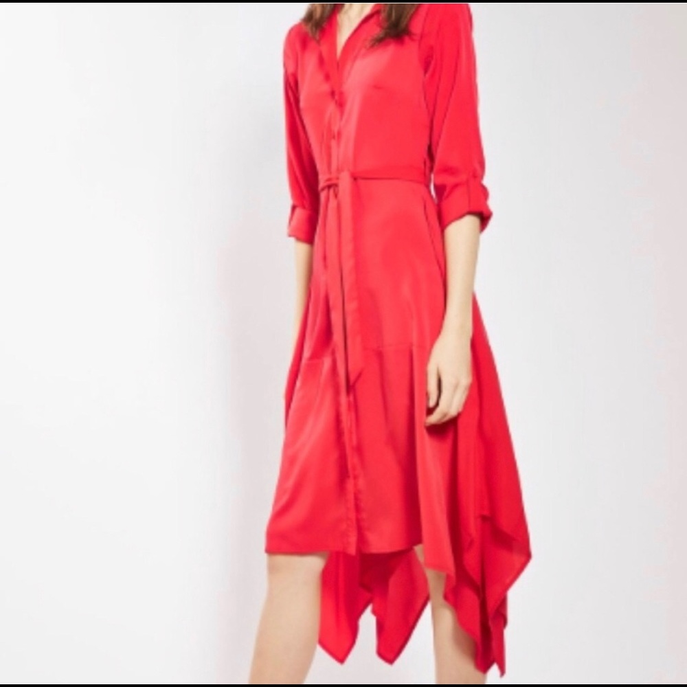 TopShop Red Dress